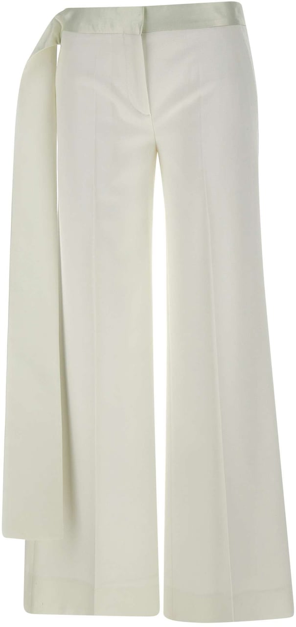 Victoria Beckham Trousers White Wit