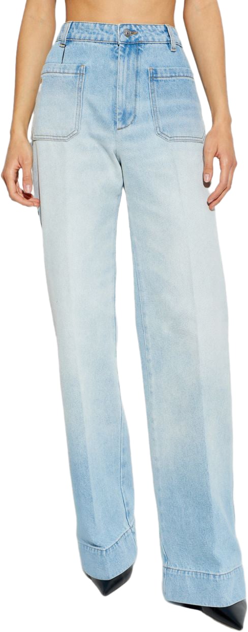 Victoria Beckham Victoria Beckham Jeans Clear Blue Blauw