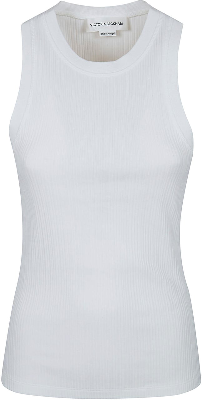 VICTORIA BECKHAM RIB TANK Wit
