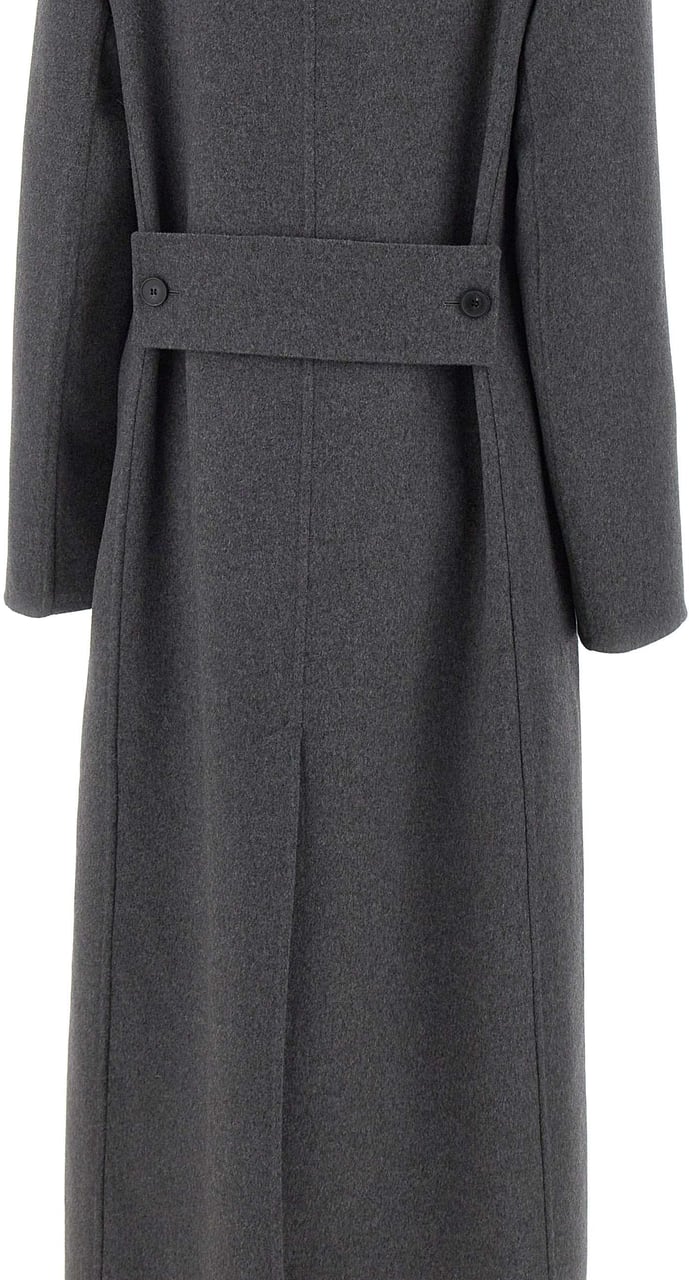 Victoria Beckham Coats Grey Donkergrijs