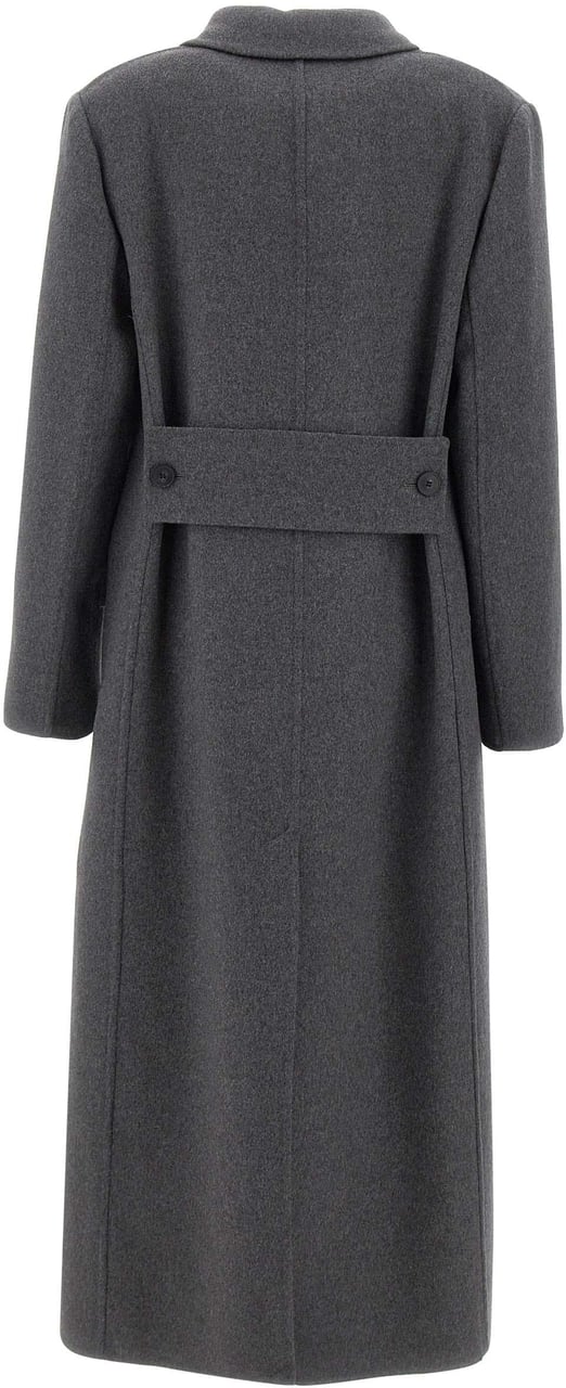 Victoria Beckham Coats Grey Donkergrijs