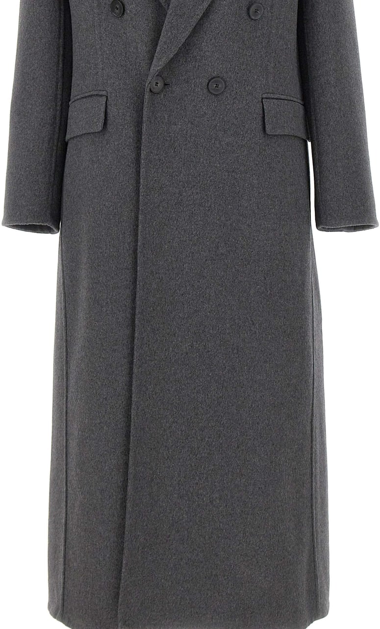 Victoria Beckham Coats Grey Donkergrijs