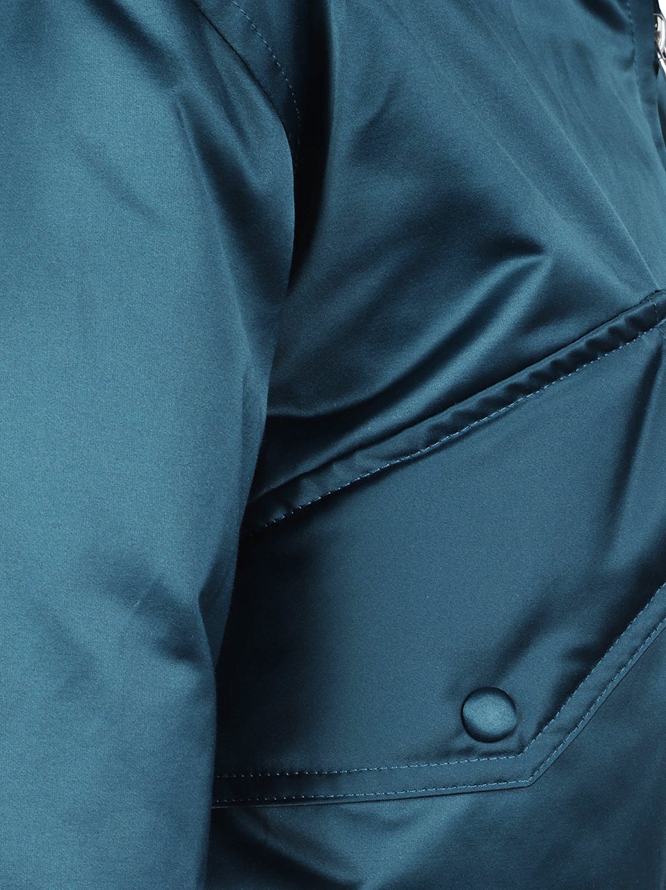 Victoria Beckham Padded Bomber Jacket Blauw