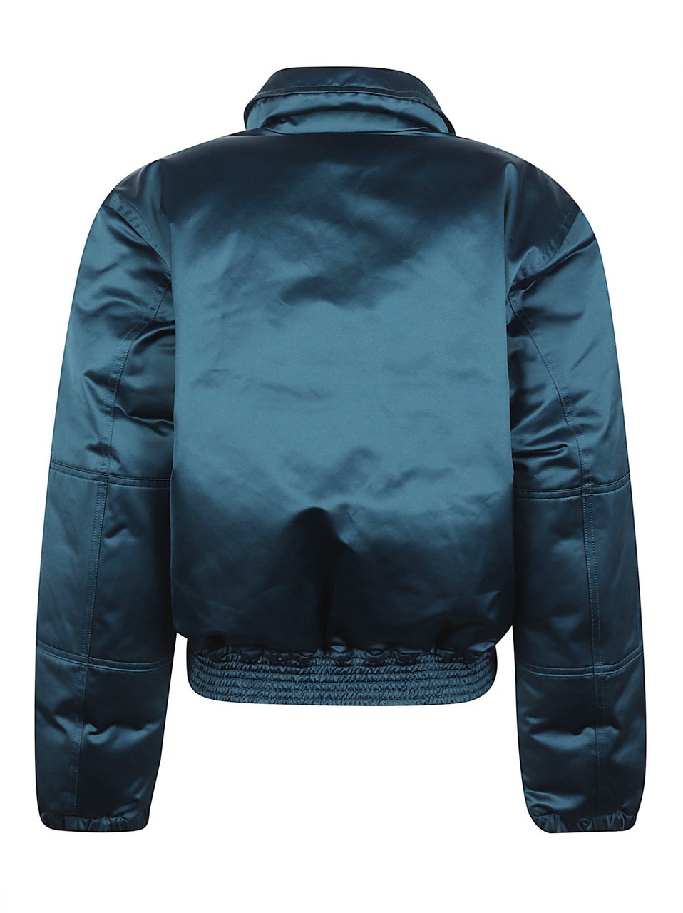 Victoria Beckham Padded Bomber Jacket Blauw