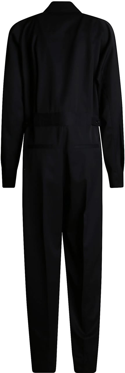 Victoria Beckham Cargo Jumpsuit Zwart