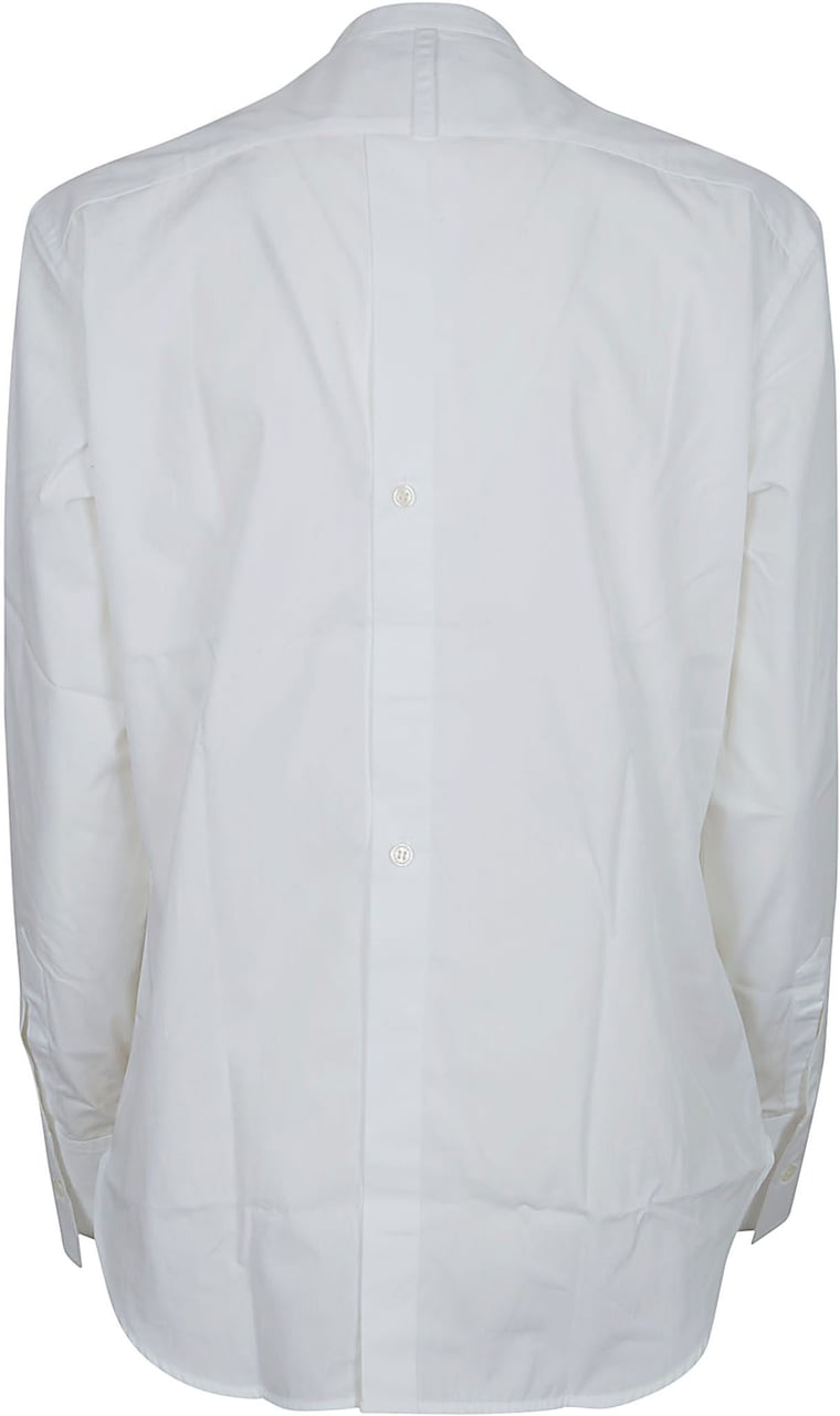 VICTORIA BECKHAM BIB DETAIL SHIRT Wit