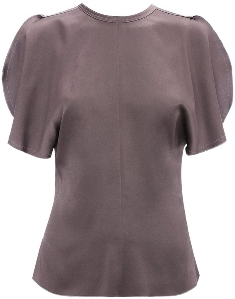 Victoria Beckham Top Mud Taupe