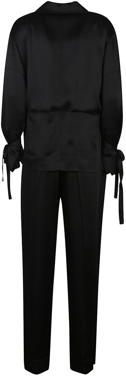 Victoria Beckham Utilitiy Jumpsuit Black Zwart