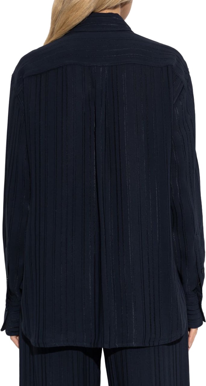 Victoria Beckham Shirts Blue Navy