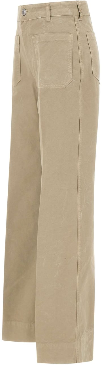 Victoria Beckham Jeans Green Beige