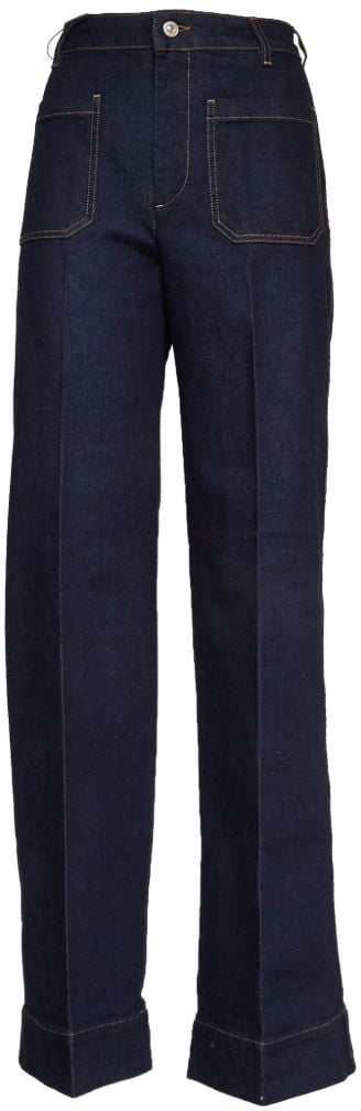 Victoria Beckham Jeans Indigo Rinse Navy