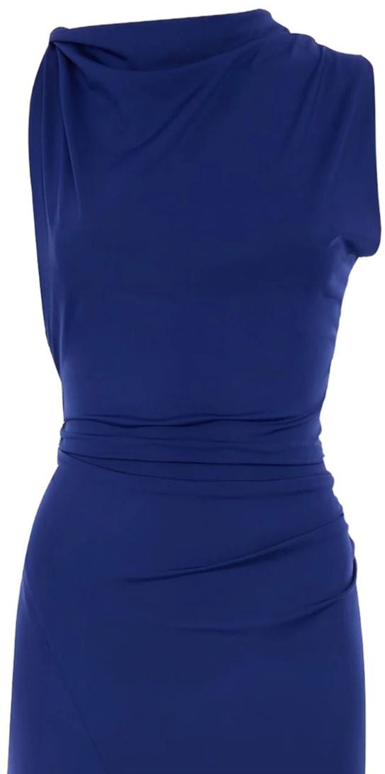 Victoria Beckham Dresses Blue Blauw