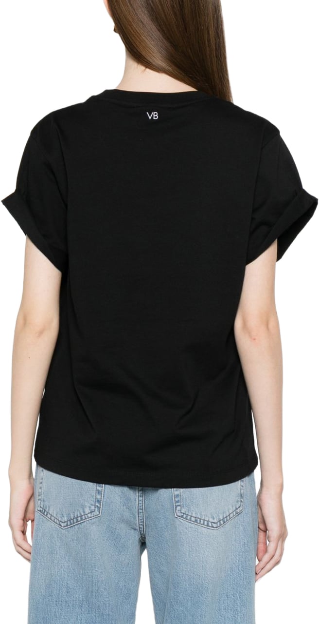 Victoria Beckham T-Shirts And Polos Black Zwart