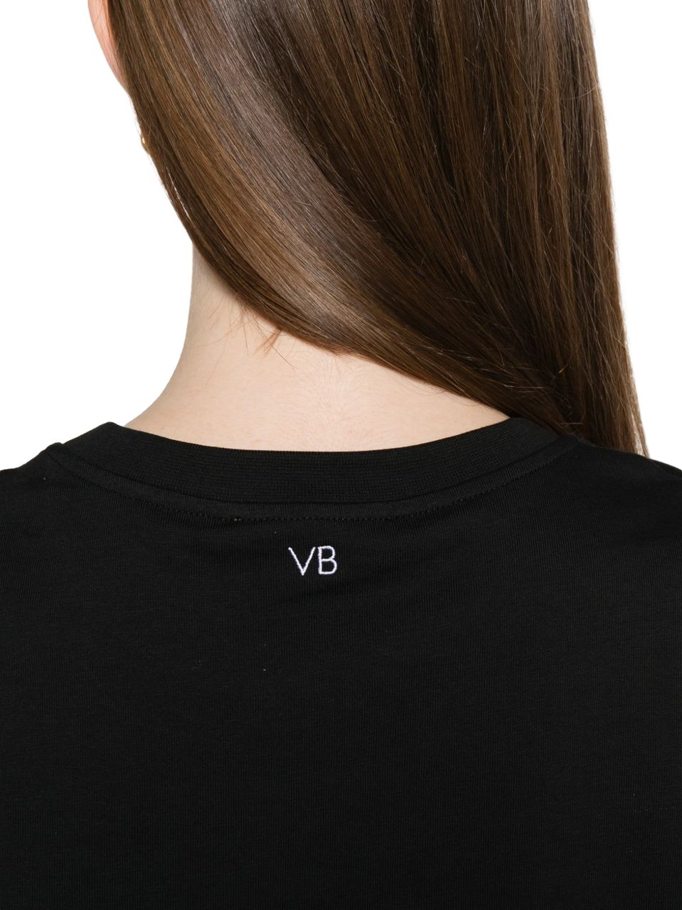 Victoria Beckham T-Shirts And Polos Black Zwart
