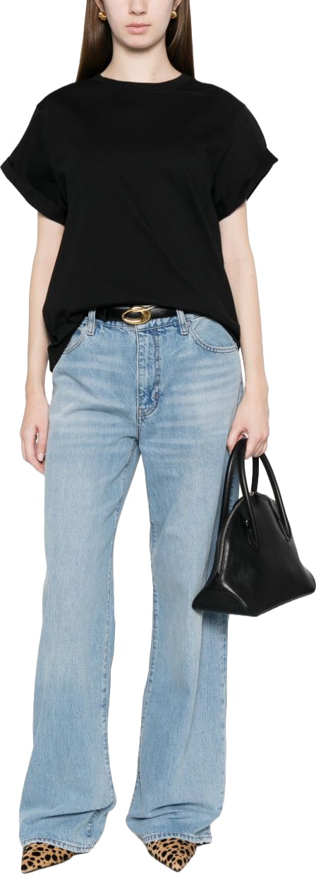 Victoria Beckham T-Shirts And Polos Black Zwart