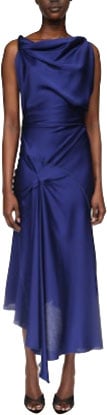 Victoria Beckham Dresses Bright Indigo Blauw