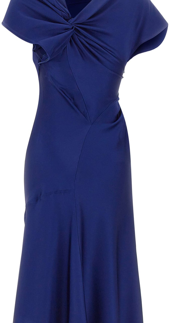 Victoria Beckham Dresses Blue Blauw