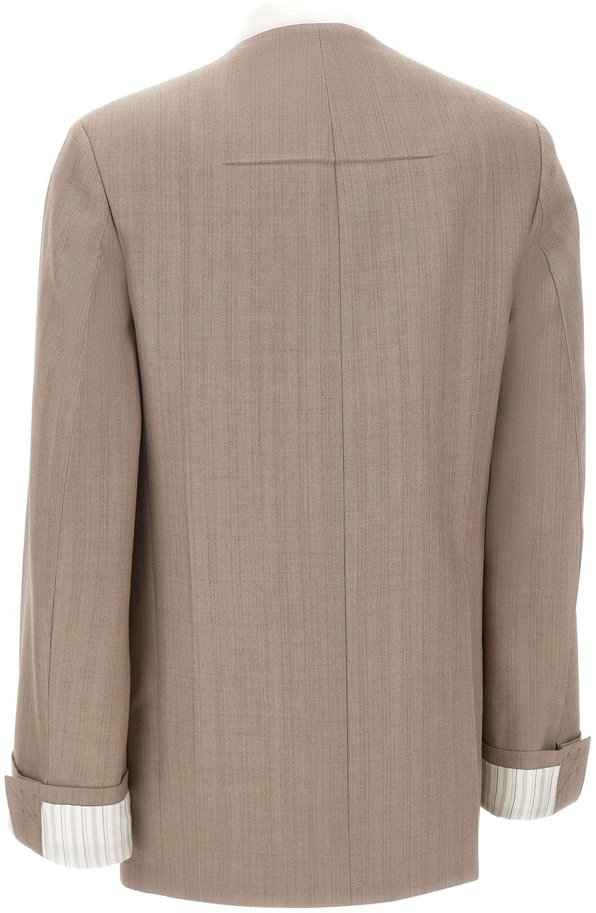Victoria Beckham Jackets Brown Taupe