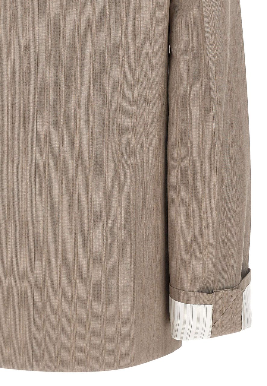 Victoria Beckham Jackets Brown Taupe