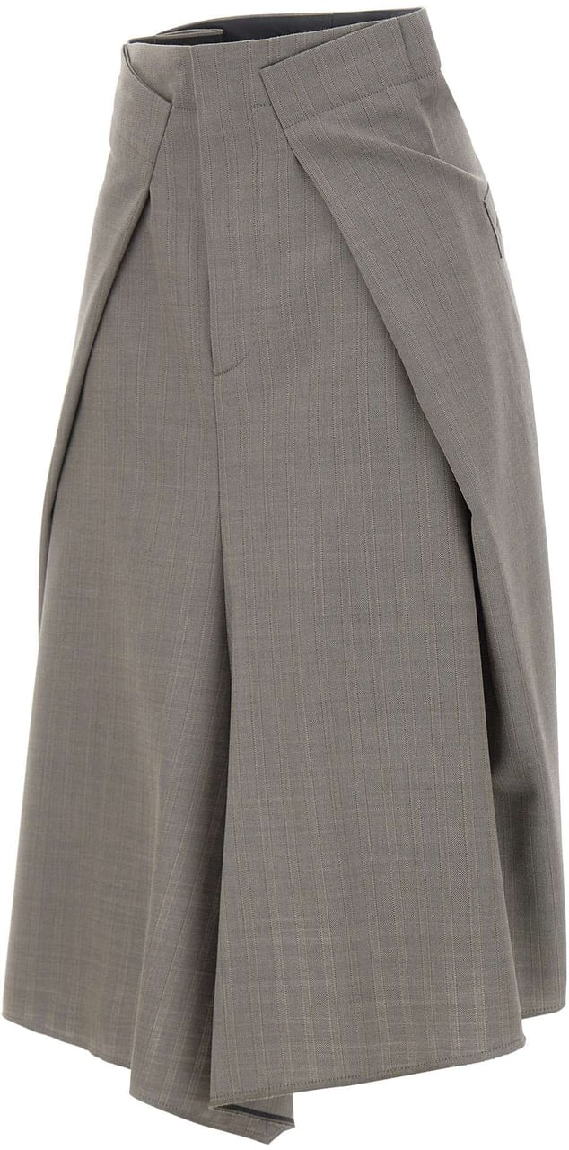 Victoria Beckham Skirts Grey Taupe