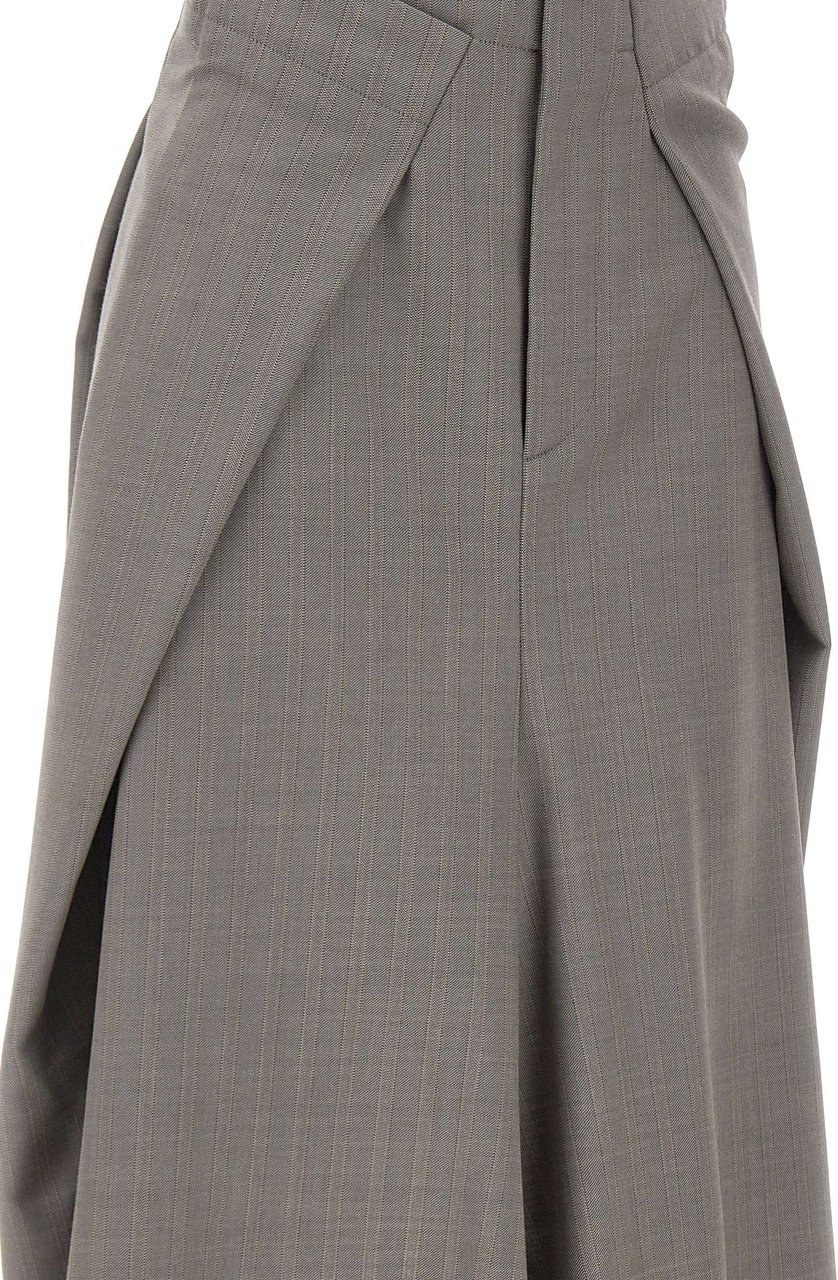 Victoria Beckham Skirts Grey Taupe