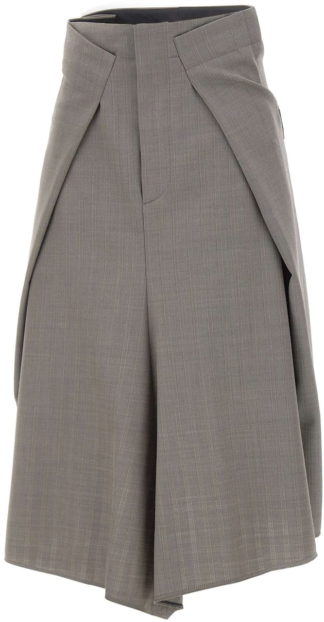 Victoria Beckham Skirts Grey Taupe