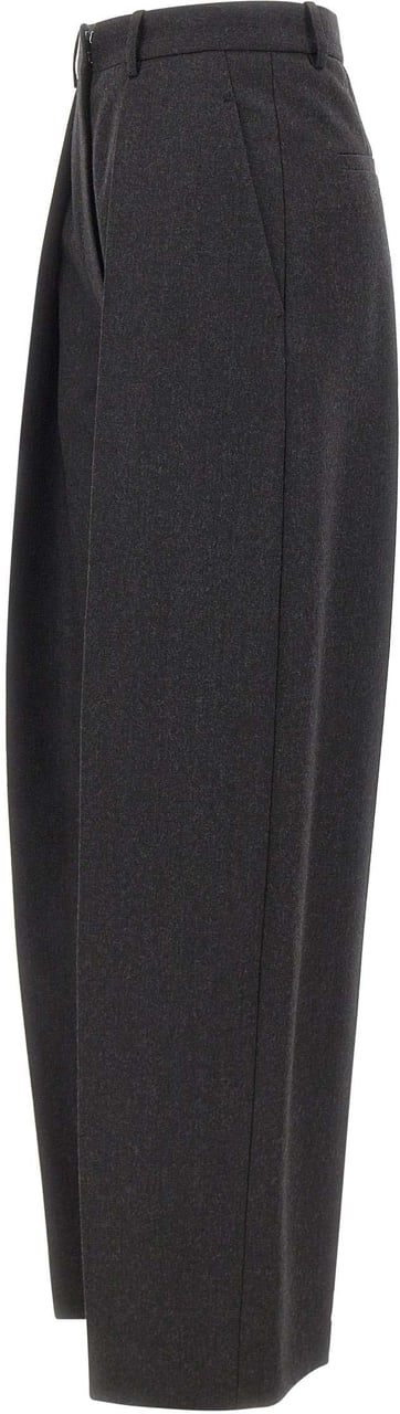 Victoria Beckham Trousers Grey Donkergrijs