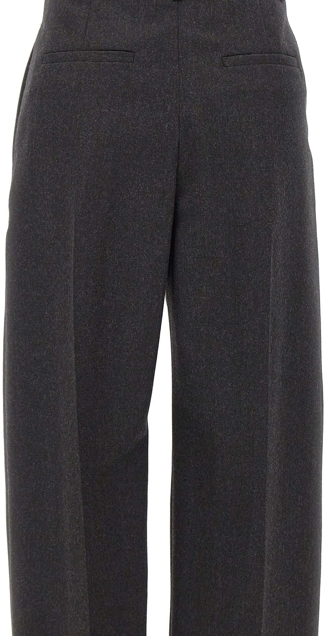 Victoria Beckham Trousers Grey Donkergrijs