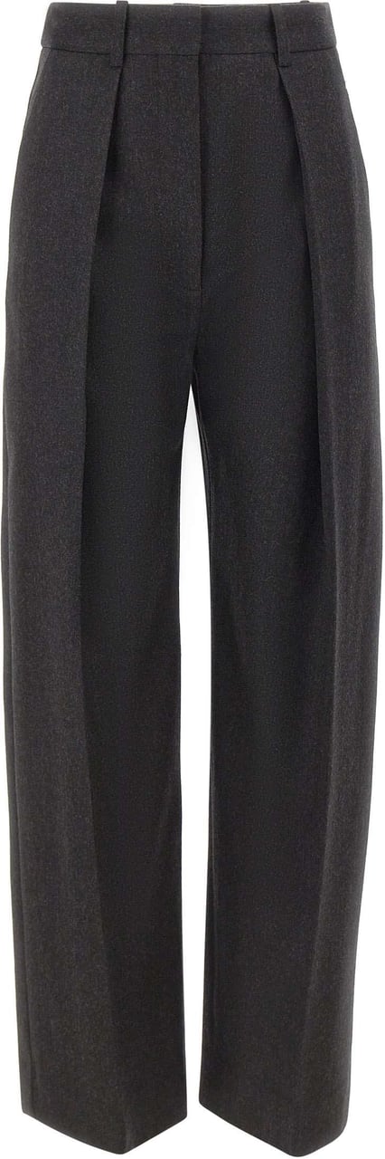 Victoria Beckham Trousers Grey Donkergrijs