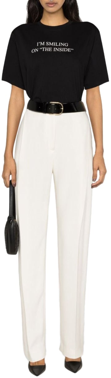 Victoria Beckham T-Shirts And Polos Black Zwart