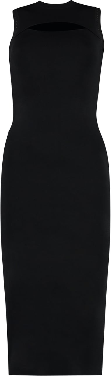 Victoria Beckham Knitted dress Zwart