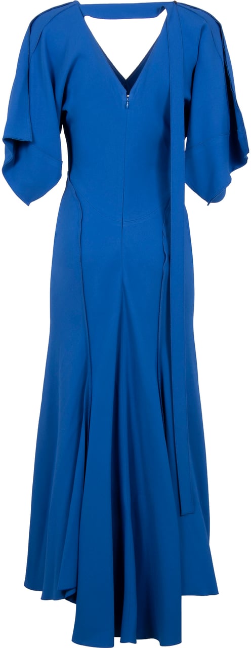 Victoria Beckham Cady dress Blauw
