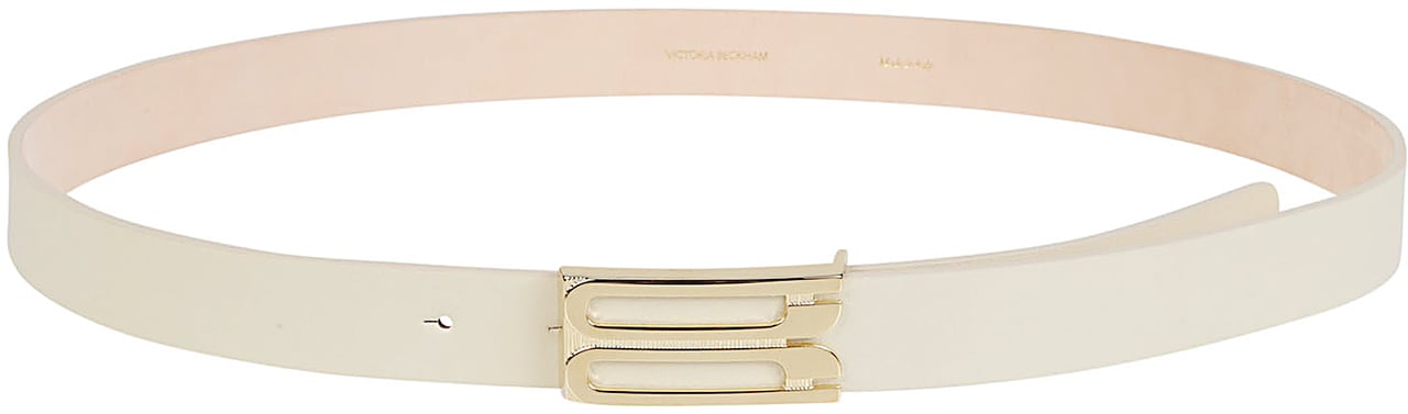 Victoria Beckham Dorian Regular Frame Belt White Wit