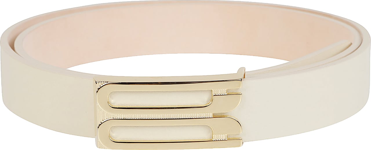 Victoria Beckham Dorian Regular Frame Belt White Wit