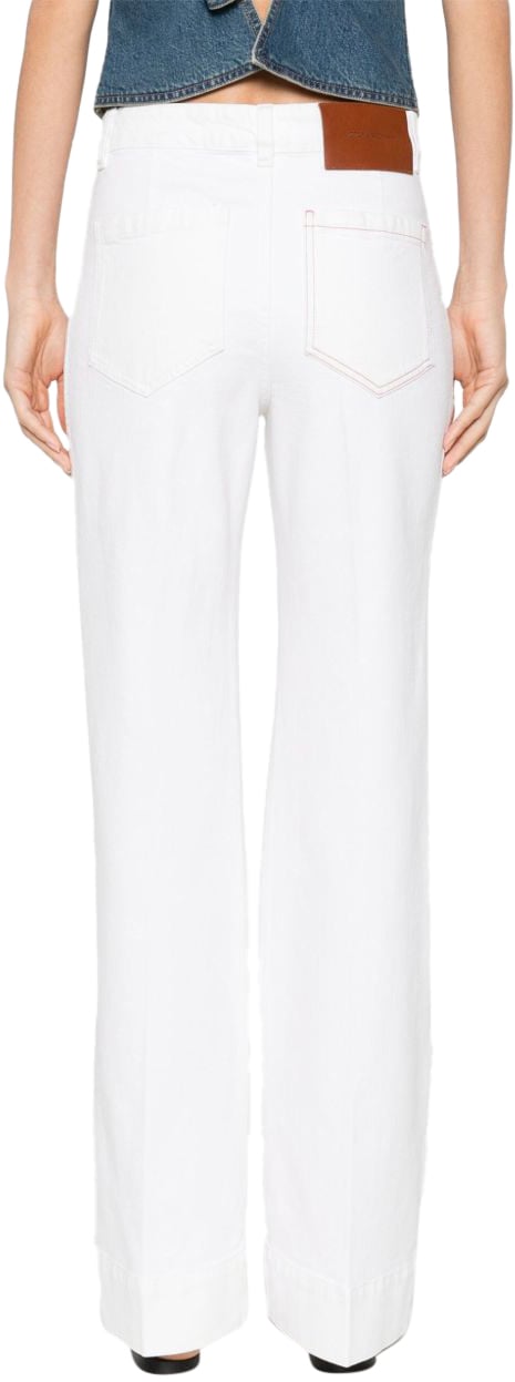 Victoria Beckham Jeans White Wit
