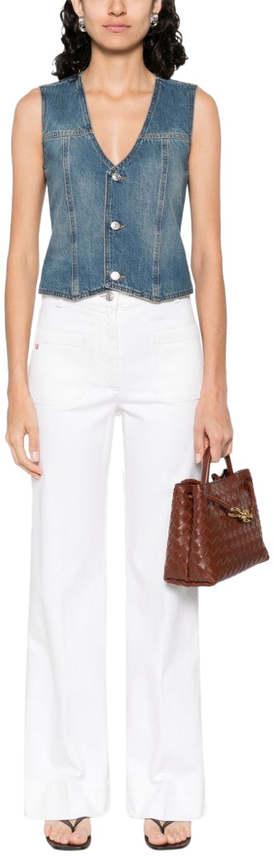 Victoria Beckham Jeans White Wit