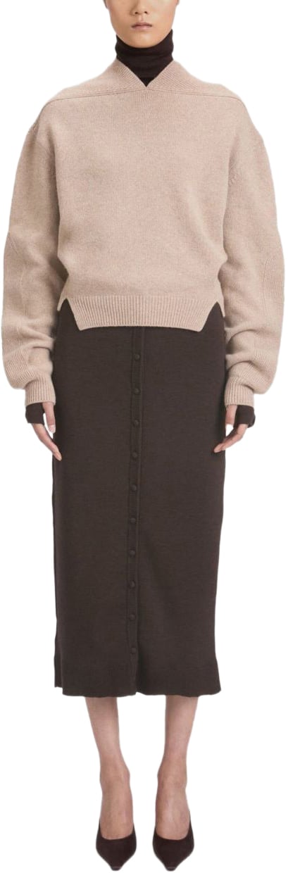 Victoria Beckham Victoria Beckham Sweaters Beige Beige