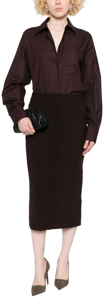 Victoria Beckham Victoria Beckham Gonne Marrone Bruin