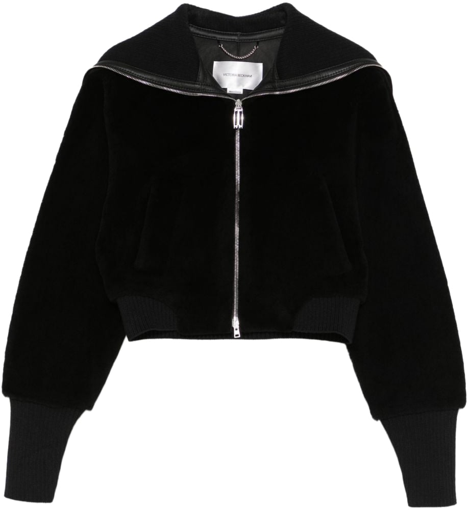 Victoria Beckham Victoria Beckham Coats Black Zwart