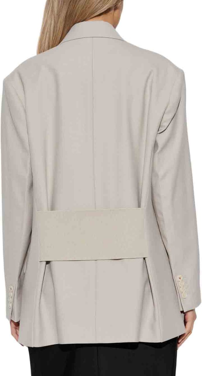 Victoria Beckham Jackets Grey Lichtgrijs