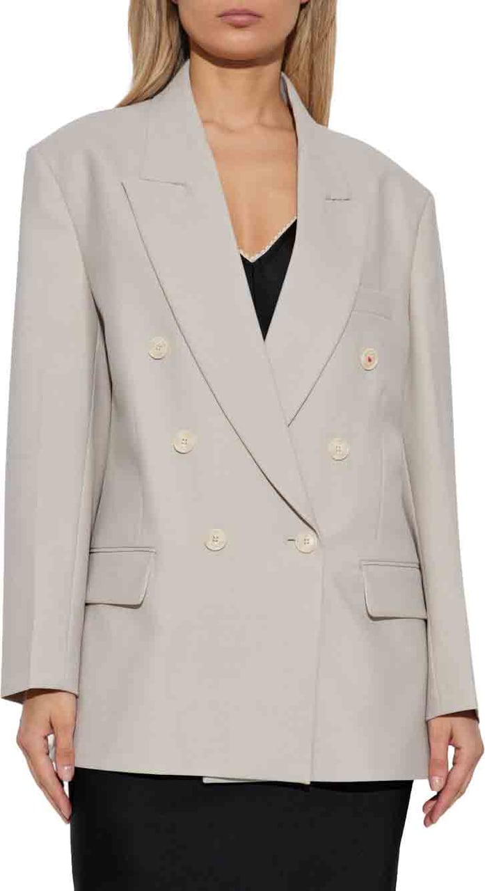 Victoria Beckham Jackets Grey Lichtgrijs