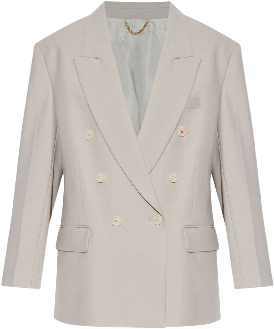Victoria Beckham Jackets Grey Grijs