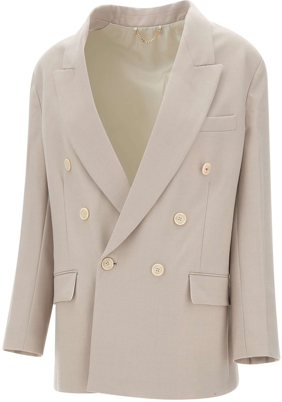Victoria Beckham Jackets Grey Grijs