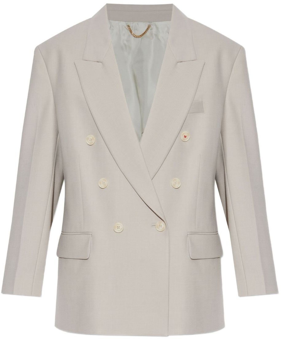 Victoria Beckham Jackets Grey Lichtgrijs