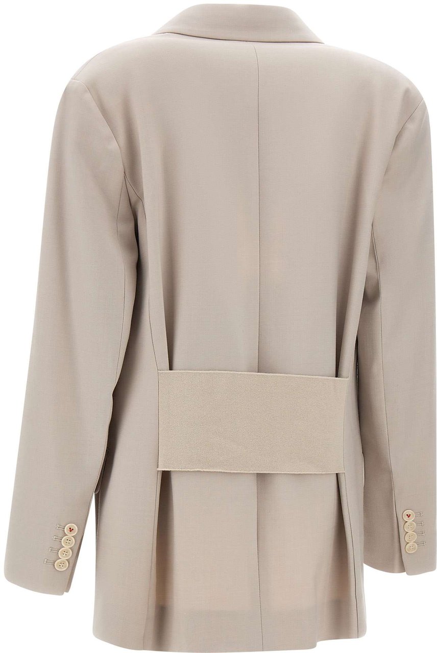 Victoria Beckham Jackets Grey Grijs