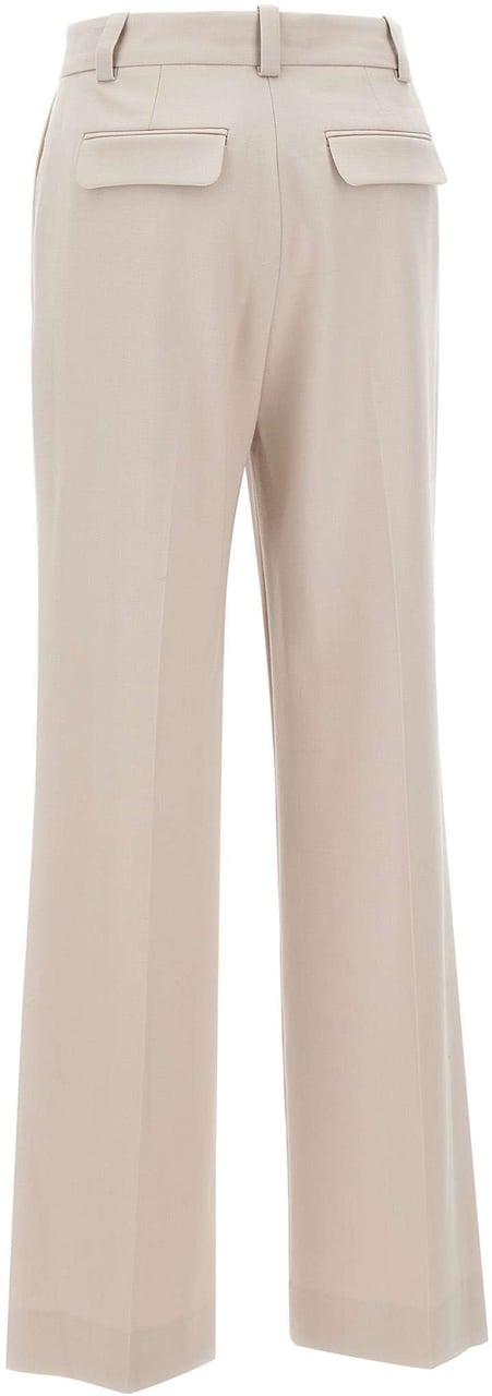 Victoria Beckham Trousers Grey Grijs
