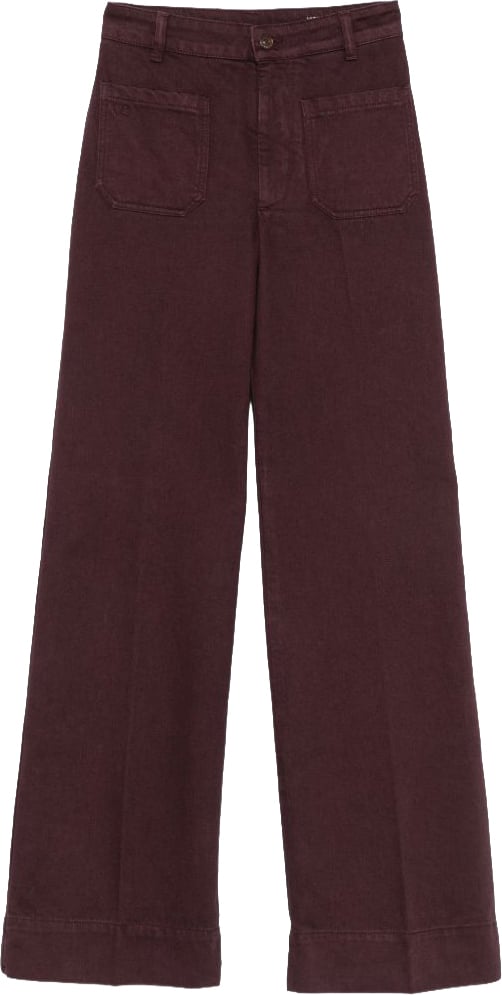 Victoria Beckham T-Shirts And Polos Acai Maroon