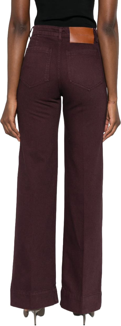 Victoria Beckham T-Shirts And Polos Acai Maroon