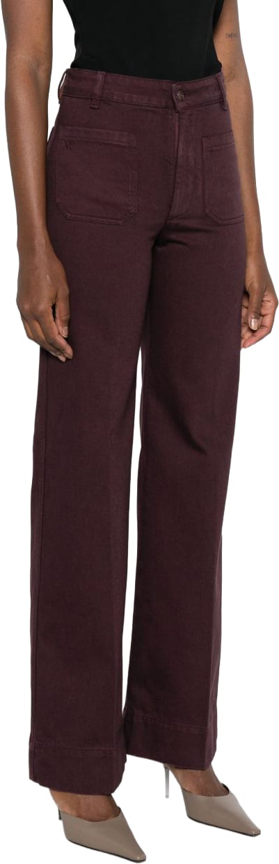 Victoria Beckham T-Shirts And Polos Acai Maroon