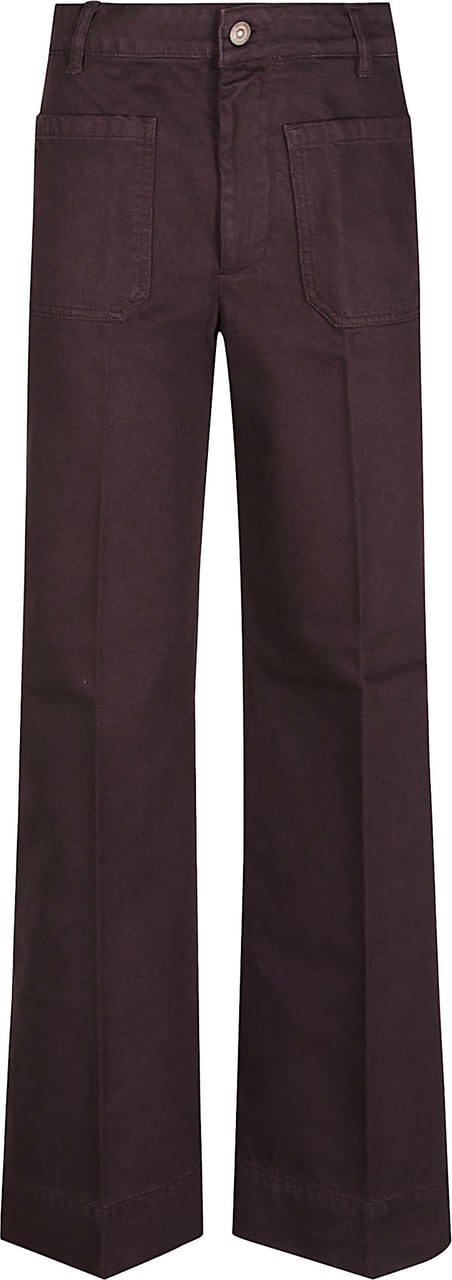 Victoria Beckham Alina Jeans Red Rood